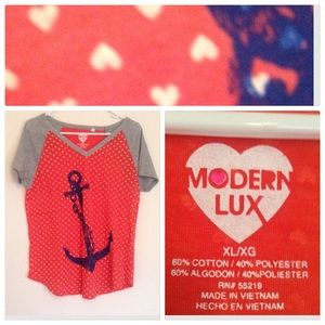 Anchors & Hearts Shirt