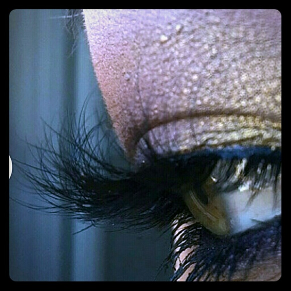 Real human hair eyelashes