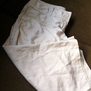 Cream colored Capri