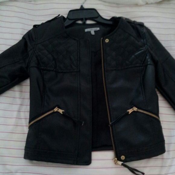 Leather jacket