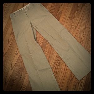 Laundry by Shelli Segal tan striped long pants