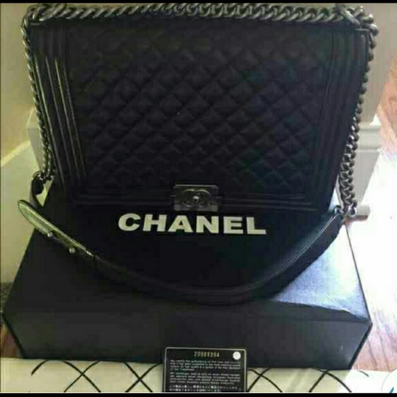 Seeking AUTHENTIC  chanel le boy bag