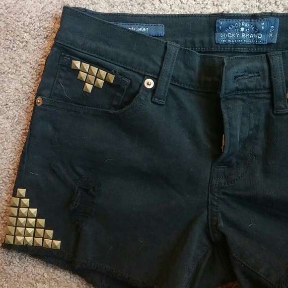 Black shorts from lucky brand