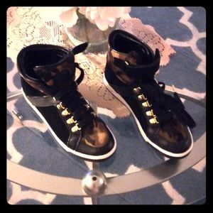 Michael Kors black high top sneakers Michael Kors black high top sneakers