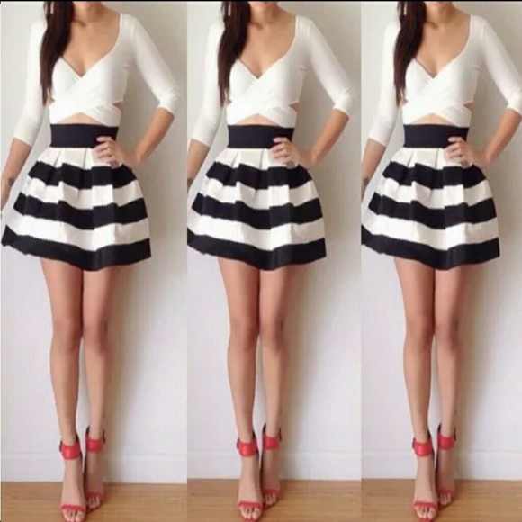 Cute pelpum skater dress