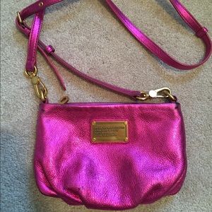 Metallic Pink Marc by Marc Jacobs Crossbody