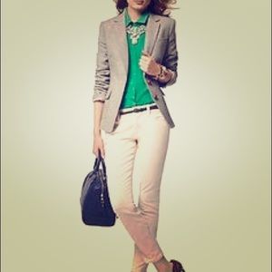 Gray blazer -  banana republic - great condition!