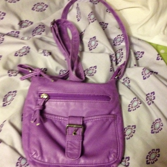 Most adorable cute little purple purse