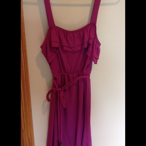 Fuschia dress...perfect for summer!