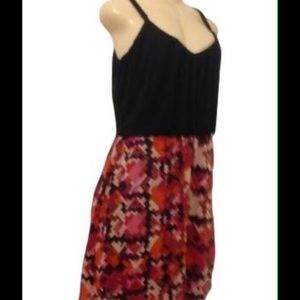 Asymmetrical Spaghetti Dress SZ 1X