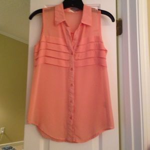 Sheer coral tank