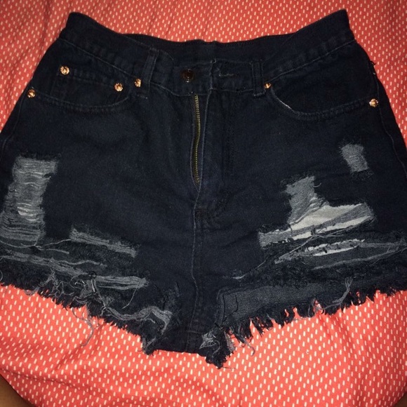 🎉🎉 Black High-Waisted Shorts 🎉🎉