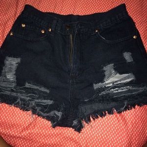 🎉🎉 Black High-Waisted Shorts 🎉🎉