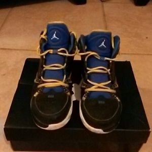 Jordan basketball shoes.