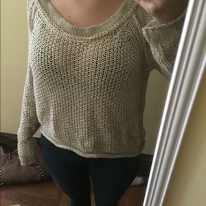 Free People Marled yarn sweater