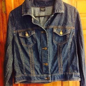 Faded Glory Long Sleeve Denim Jacket