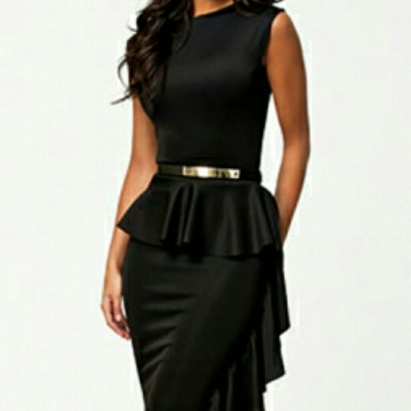 Dresses & Skirts - Black fashion dress new size S-M strength