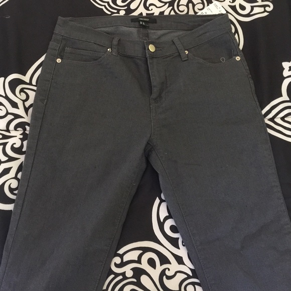 Grey skinny jeans