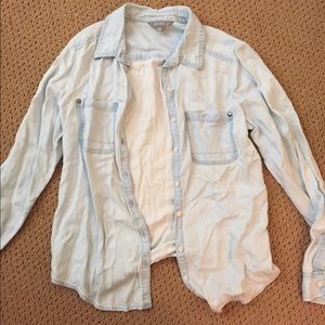 light blue denim shirt from Nordstrom