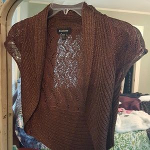 Bebe crochet shrug