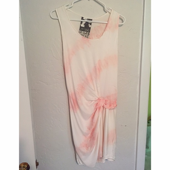 Young, Fabulous & Broke Tie-Dye cinch waist dress