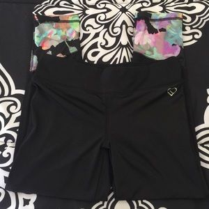 Floral workout pants