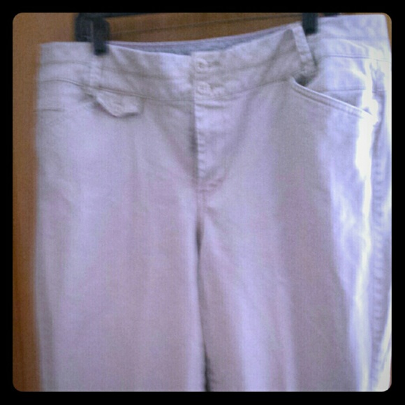 18 Tall Lane Bryant Khaki Dress Pants