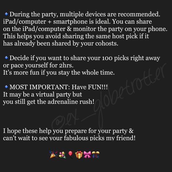 🎈🎉Posh Party Hosting Tips🎈🎊 - Picture 3 of 5
