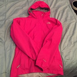 hot pink north face