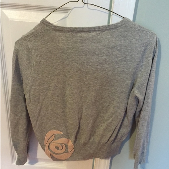 Anthropologie Sparrow Grey Cardigan Medium - Picture 2 of 2