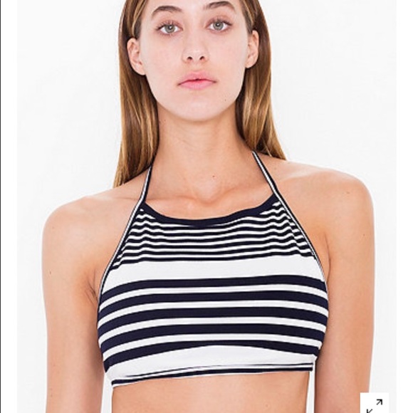 Stripe ponte halter - Picture 1 of 2