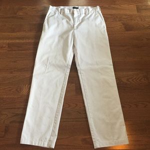 Men's white khakis