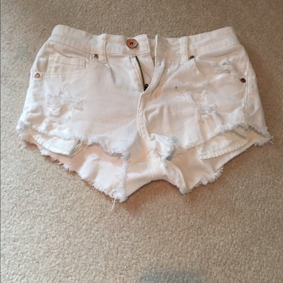 White shorts