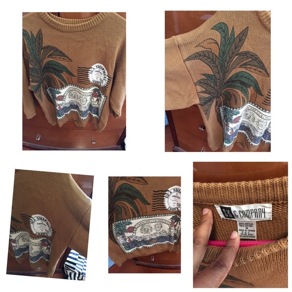 Vintage Tops - 💕FINAL SALE💕Unique Vintage Sweater