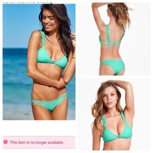 VS Beach Sexy Ruffle Bralette Top