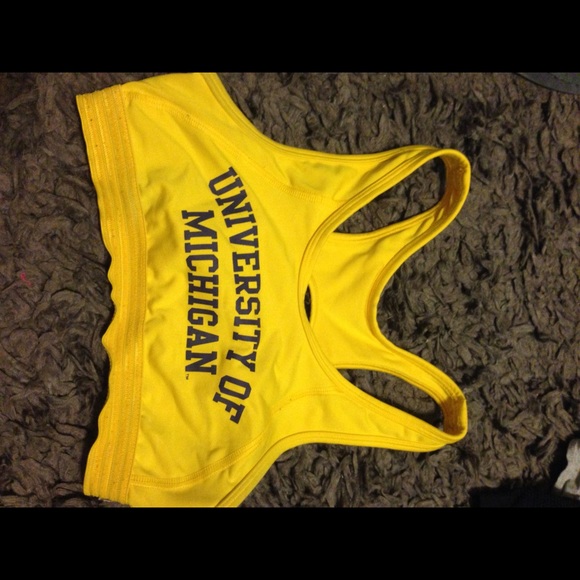 University of Michigan Sports Bra