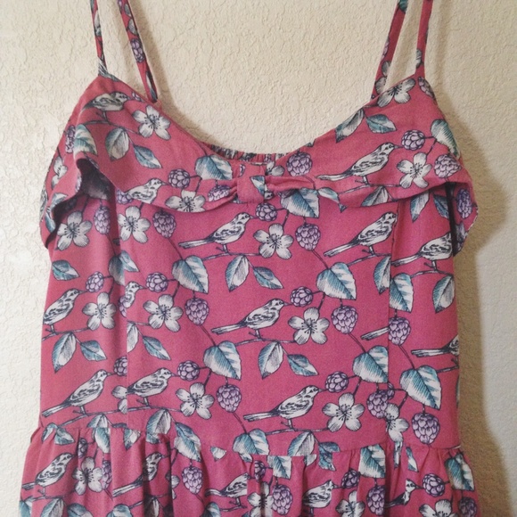 LC Lauren Conrad patterned dress