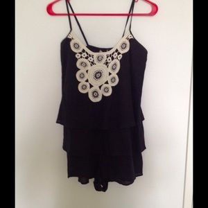 Ecote Layered Romper