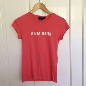 Rum Bum Coral T-Shirt - Island Company NWT