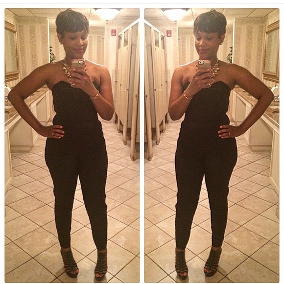 black jumpsuit size 8