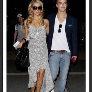 Intermix Exclusive High lo dress