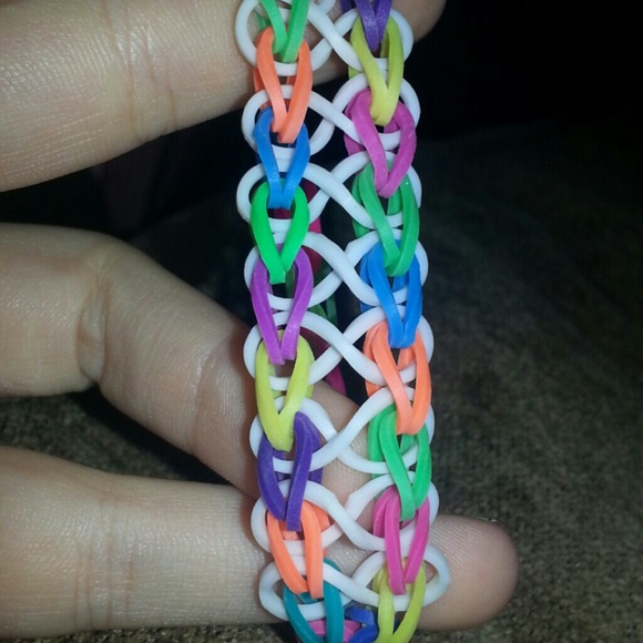Rainbow infinity bracelet - Picture 1 of 2