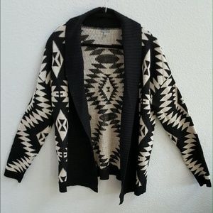 Tribal sweater/cardigan