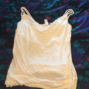 White tank top