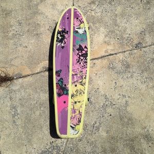 Used Tinker bell skateboard