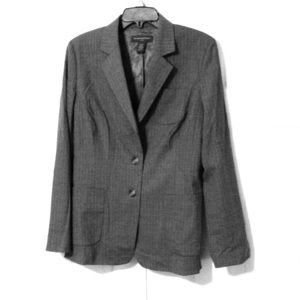 BR grey pin stripped blazer