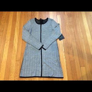 NWT Black and Grey Sweater Dress