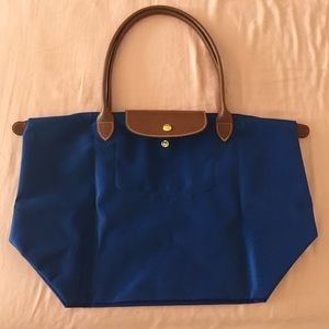 100% Longchamp large shoulder bag