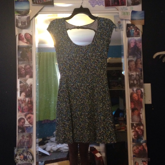 Floral american eagle sundress