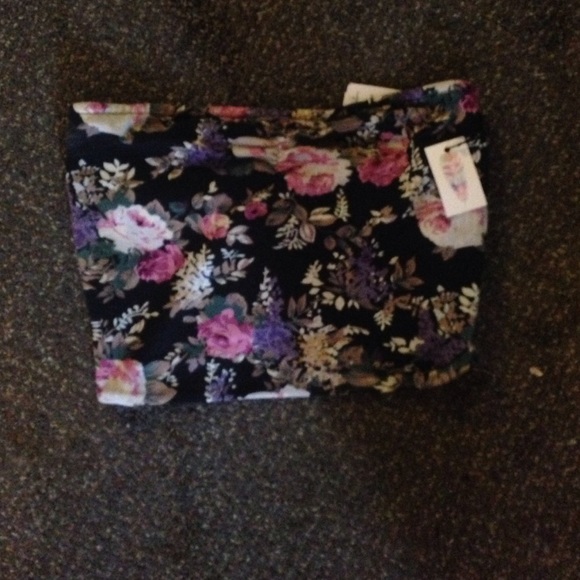 Forever 21 floral tube top